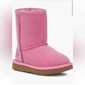 Ugg size 10 toddler girl classic II - worn one season by 1 girl WATER RESISTANT